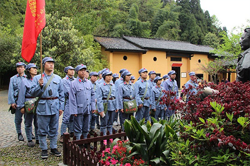 延安红色培训机构_延安红色拓展基地