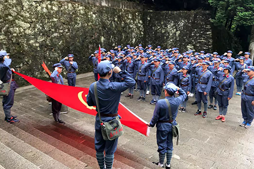 延安红色培训机构_延安红色拓展基地