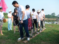 厦门企业中高层管理人员团队拓展活动